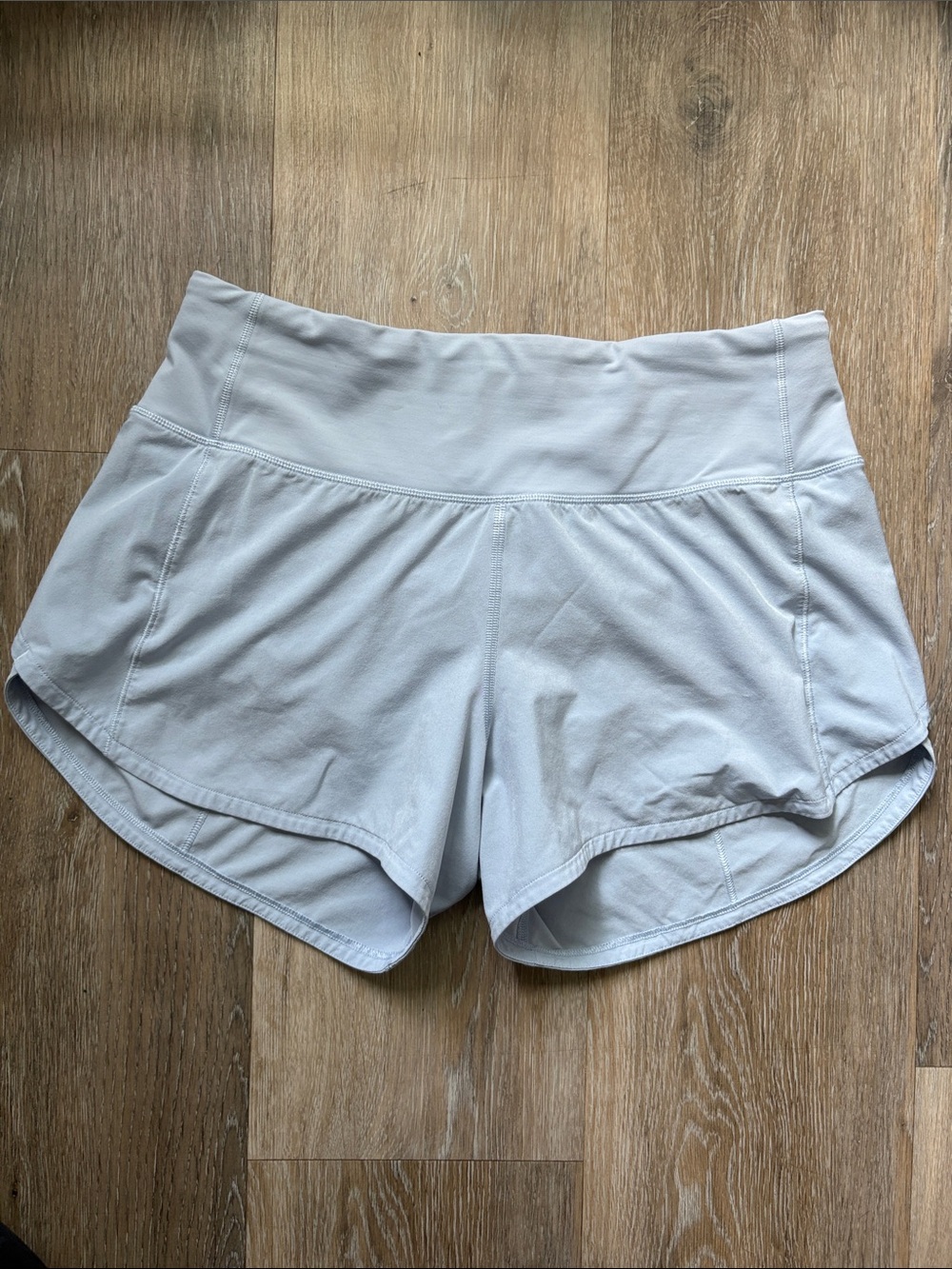 Lululemon Speed Up Light Blue Women’s Athletic Shorts